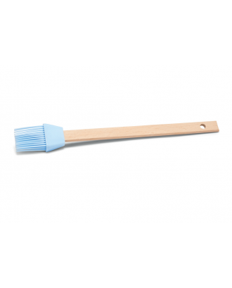 Pensula pentru patiserie, cu peri din silicon bleu,  27 cm - PATISSE
